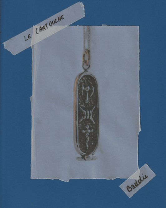 baddie - cartouche (silver)