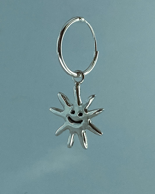 happy star ( silver)