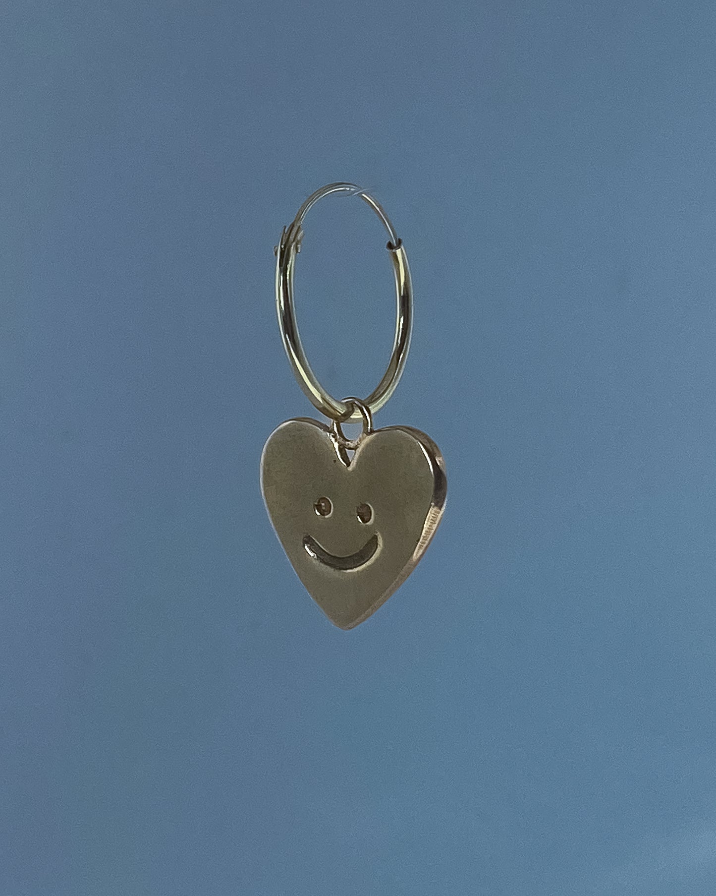 happy heart (gold-plated)