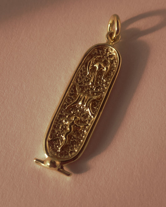 baddie - cartouche (gold-plated)