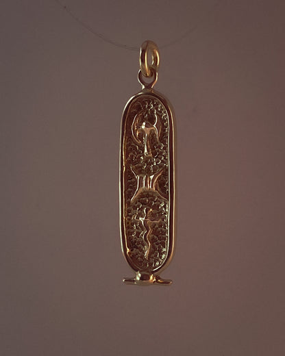 baddie - cartouche (gold-plated)