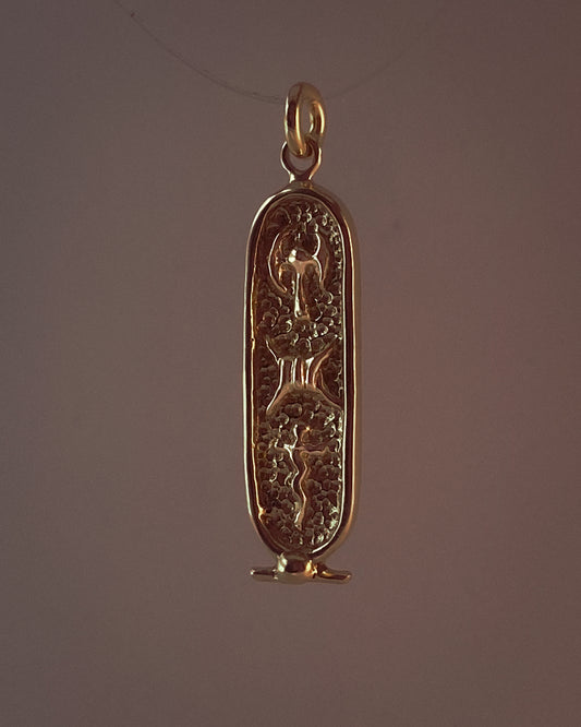 baddie - cartouche (gold-plated)