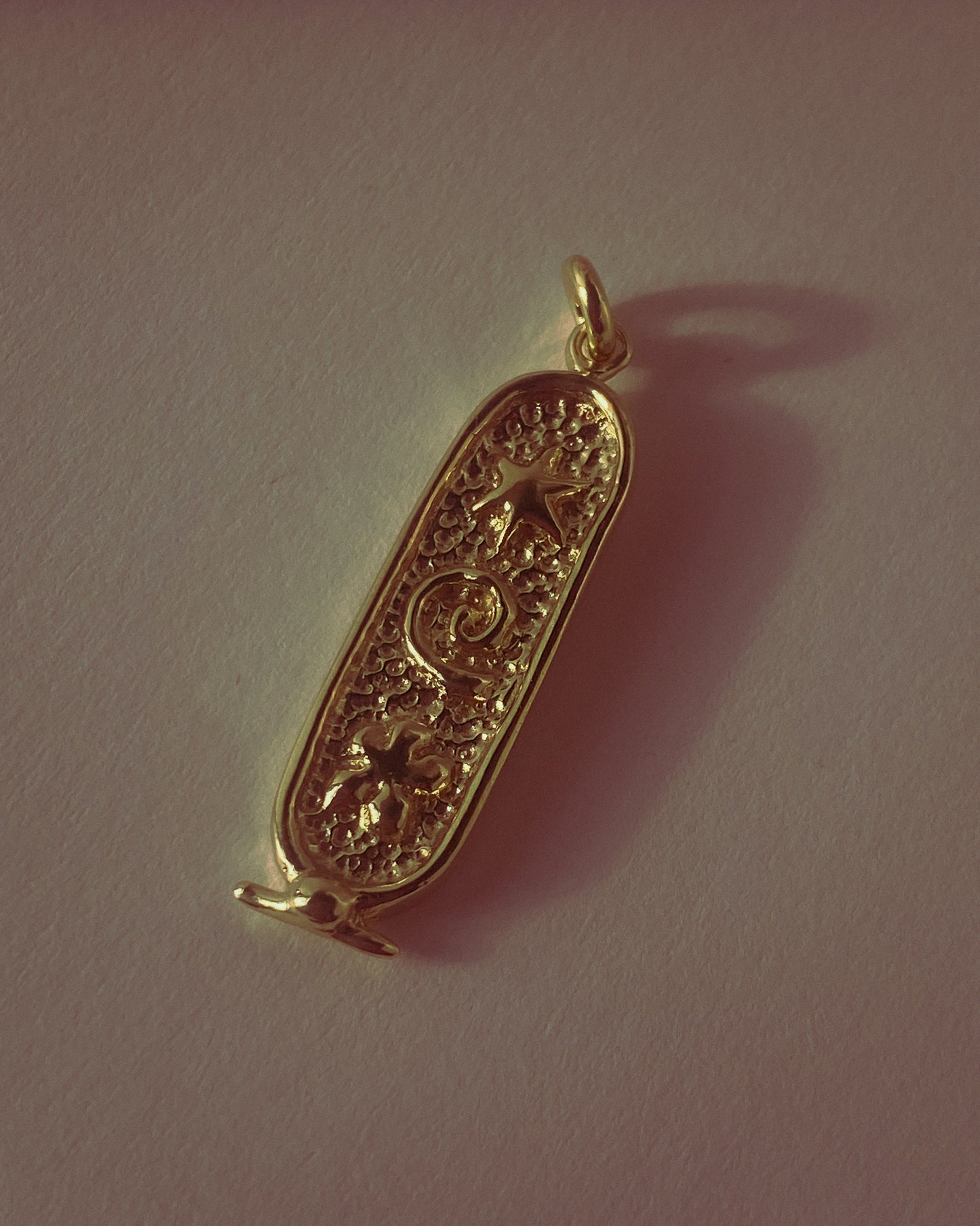 breathe - cartouche (gold-plated)