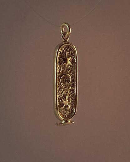 breathe - cartouche (gold-plated)