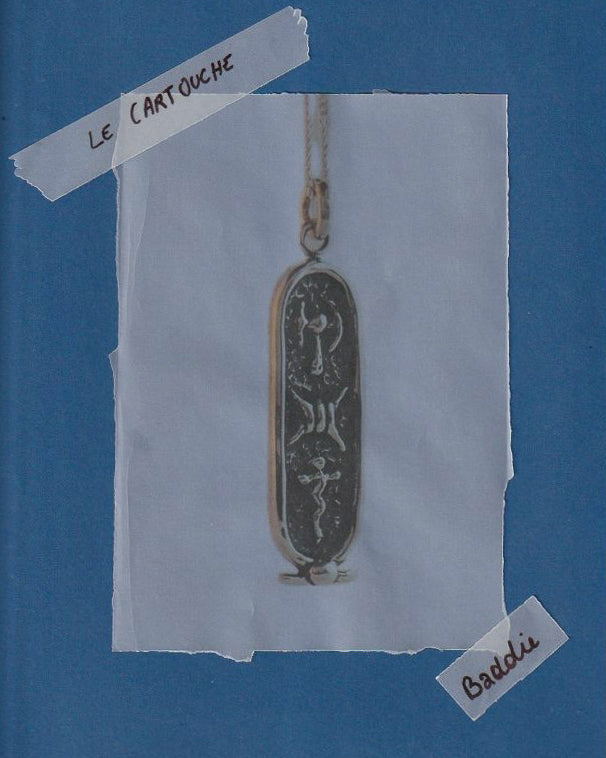 baddie - cartouche (silver)