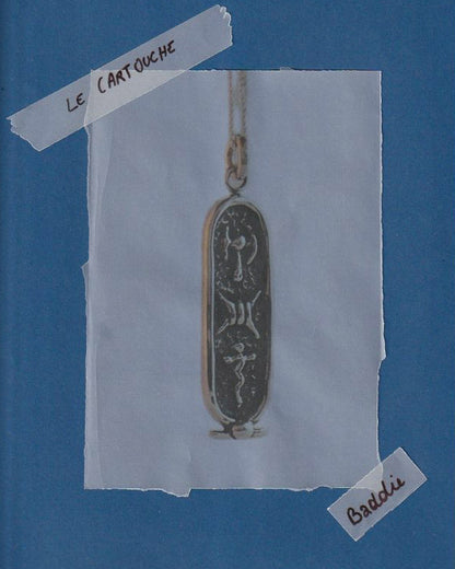 baddie - cartouche (silver)