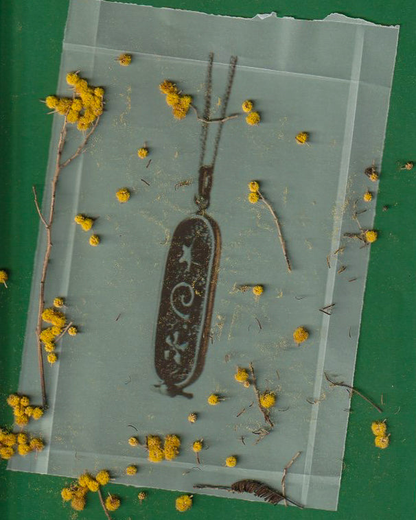 breathe - cartouche (gold-plated)