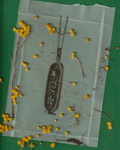 breathe - cartouche (gold-plated)